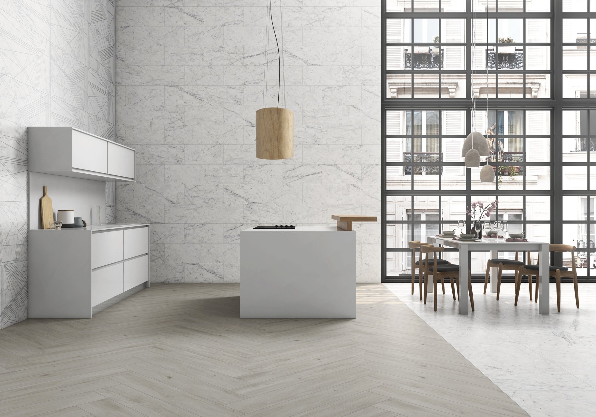 Ape Grupo Коллекция VITA/LUCE Mat 60*120 см (R60) в интерьере